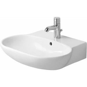 FOSTER - Lavabo avec trop-plein et plage de robinetterie