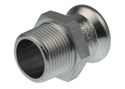 RACCORD XPRESS ACIER INOX - Raccord droit MF - Type R2705