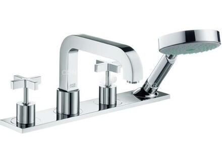SET DE FINITION - Axor Citterio - Pour mélangeur Bain-douche 4 trous pour montage sur bord de baignoire