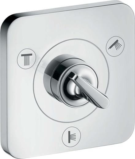 AXOR CITTERIO E - Set de finition pour inverseur Trio/Quattro