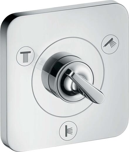AXOR CITTERIO E - Set de finition pour inverseur Trio/Quattro