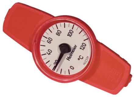 THERMOMETRE ROUGE GLOBO DN10 A 32 0600-00.380 IMI HYDRONIC ENGINEERING TA  [0600-00.380]