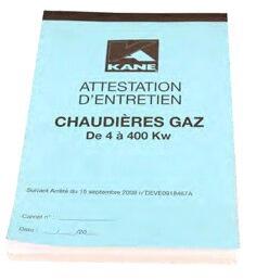 ATTESTATION D'ENTRETIEN