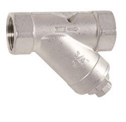 FILTRE A TAMIS - FF taraudé - Filtre en Y - Corps inox - Cartouche inox 304 démontable - Pression nominale 16 bar - Température de -20°C à + 200°C