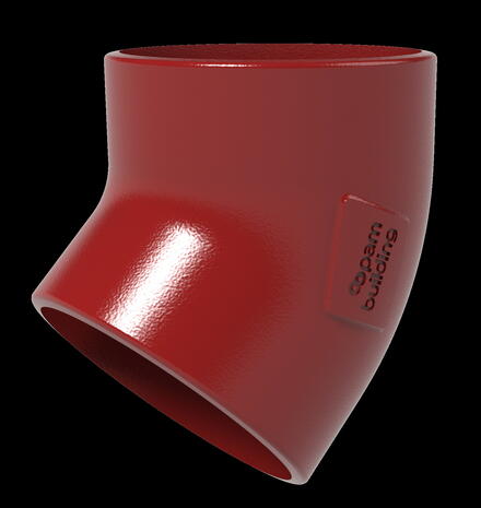 COUDE FONTE 45D DN200 SMU AGILIUM      285293 CGFD 