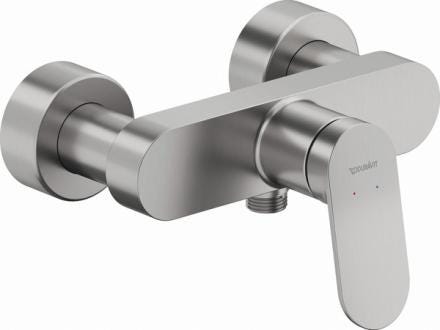 MITIGEUR DOUCHE WAVE INOX BROSSE WA4230000070 DURAVIT  [WA4230000070]