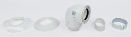COUDE ADAPTATEUR VENT.60/100-80/125    074303