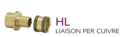 RACCORD DE LIAISON PER/CU - A Glissement HL