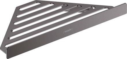 TABLETTE ANG. ADDSTORIS NOIR CHR/BR. 41741340 HANSGROHE  [41741340] 
