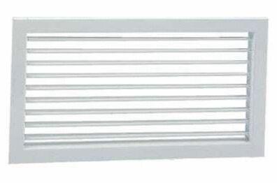 GRILLE DE SOUFFLAGE - GSF - Grille acier simple déflexion