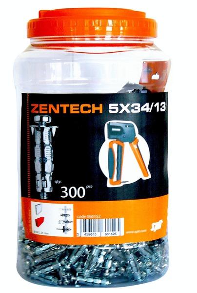 CHEVILLE METAL - Zentech - Cheville métallique corps creux avec écrou embarqué, spéciale BA13