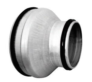 ACCESSOIRE RESEAUX - Réduction conique - Acier galva