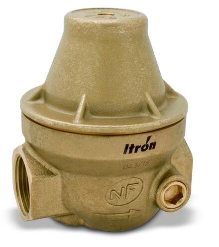 REDUCTEUR DE PRESSION D'EAU - Isobar + Version métal (chapeau laiton et corps bronze) - Eau froide/Eau chaude