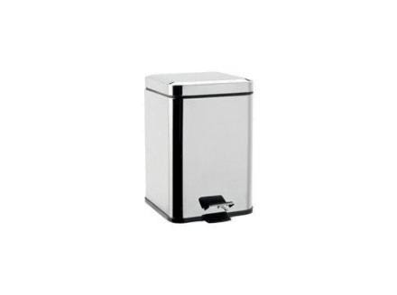 POUBELLE AV.COUV.HOTELLERIE 6L INOX  AV402BAL INDA  [AV402BAL]