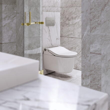 ENSEMBLE WASHLET RW - Ensemble WC lavant suspendu