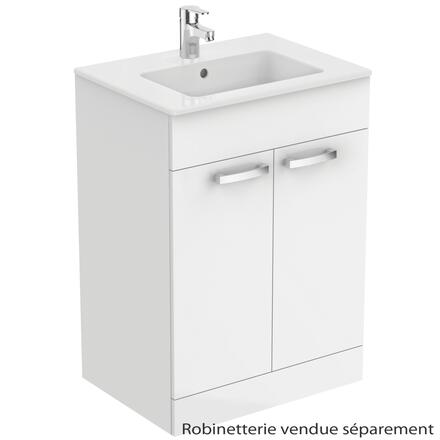 MEUBLE 2P+PLAN 1V.ULYSSE  60X85,5 BLC E3254WG IDEAL STANDARD FRANCE 