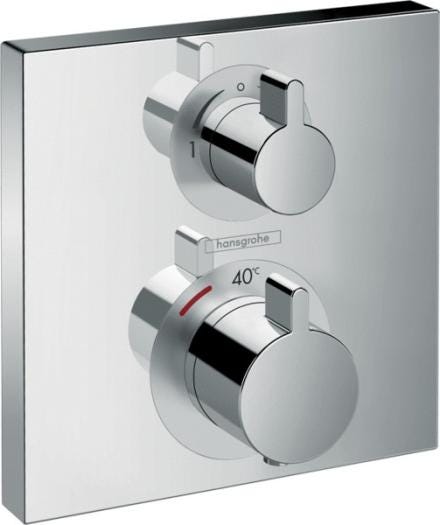 ECOSTAT SQUARE - Set de finition pour mitigeur thermostatique encastré