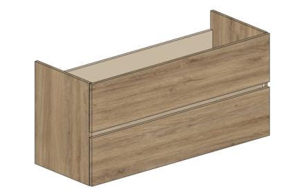 MEUBLE S/PLAN EAZY26 2T 120CM CHEN.NAT.RC0225