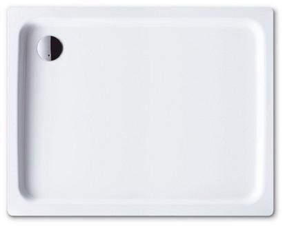 DUCHPLAN - Receveur rectangulaire à encastrer ou à poser en acier émaillé