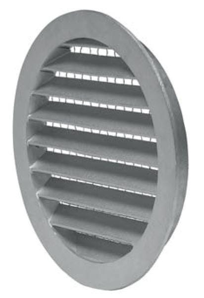 GRILLE EXT PARE-PLUIE ALU D400MM      GCRA400