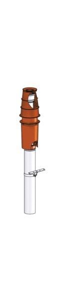 TERMINAL VERT.PPS D60/100MM     DY929 7650969