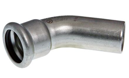 COUDE XPRESS ACIER INOX - Coude 45° F 304