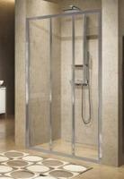 LUNES 2.0 3P - Paroi de douche 3 panneaux coulissant (accès 2 côtés)