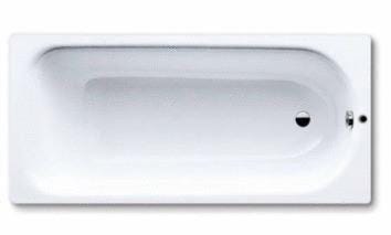 EUROWA - Baignoire en ellipse acier émaillé léger standard