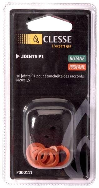 JOINT ET FIBRE POUR GAZ PROPANE ET BUTANE EN RECIPIENT - Gamme sous coque - Joint élastomère