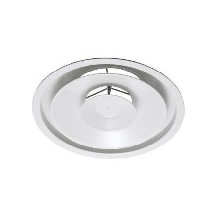 DIFFUSEUR CIRC.REGLABLE ALU BLC D160  BTOR160