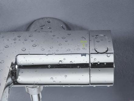 GROHTHERM 2000 NEW - Mitigeur bain-douche mural thermostatique