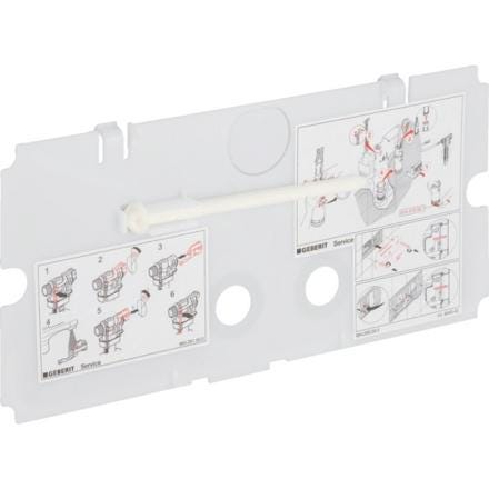 CONTRE PLAQUE P.RESERVOIR   GEBERIT 240512001 GEBERIT  [240.512.00.1]