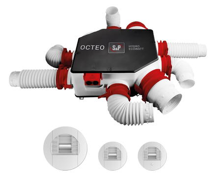 KIT VMC OCTEO HYGRO ECO HP+            607911 S&P FRANCE SOLER & PALAU  [607911] 