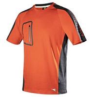 TEE-SHIRT CROSS ORG.RED MEDL.XXL 177678-45019