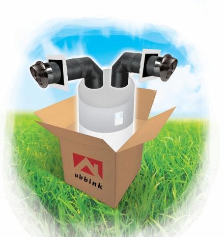 CONDUIT ET COUDE POUR CET - Kit de raccordement horizontal pour Chauffe-eau thermodynamique