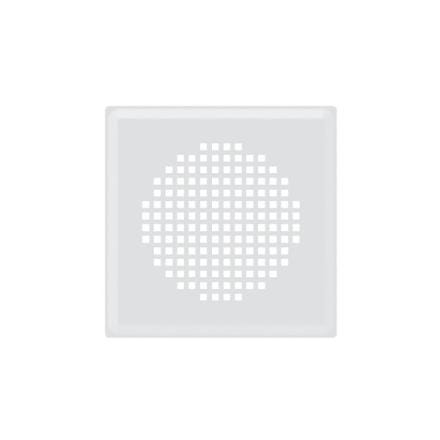 GRILLE CARREE TORINO BLANC          990320792 ACOVA-ZEHNDER GROUP FRANCE
