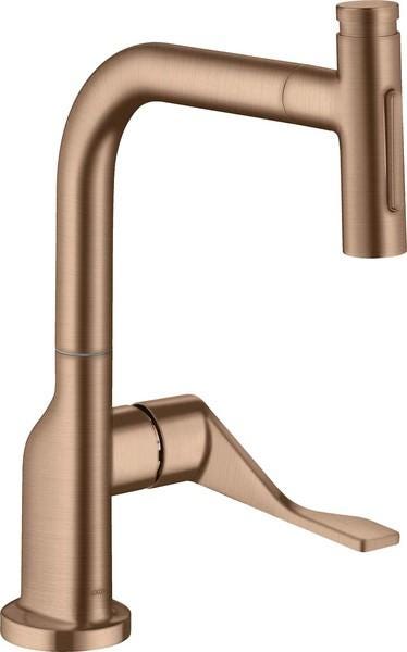MITIGEUR CUIS+DCHT AXOR CIT ROUG/DOR 39862310 HANSGROHE  [39862310]