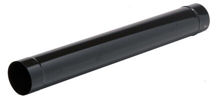 CONDUIT RIGIDE - EMAIL - Noir brillant - Pour gaz, fioul, bois et charbon
