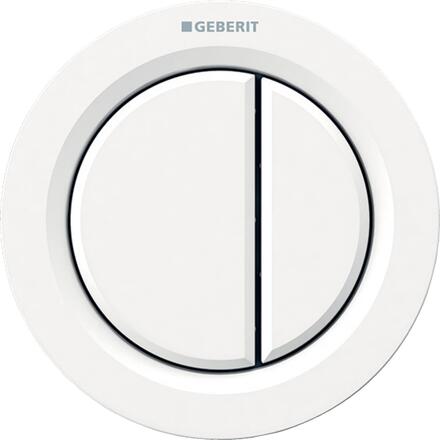 PLAQUE DECL.PNEU/WC TYPE 01 BLC/AL. 116050111 GEBERIT  [116.050.11.1] 
