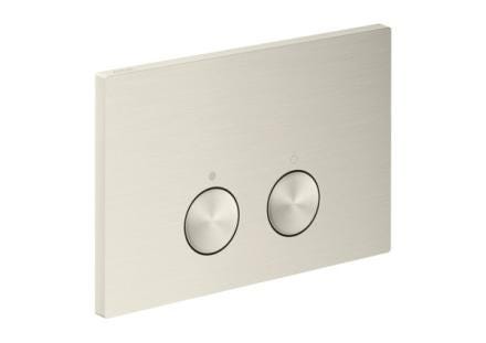 PLAQUE WC ASPECT ACIER INOXYDABLE AX 42530800