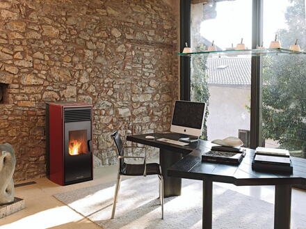 STILE - Poêle à granulés - Chauffage à air forcé