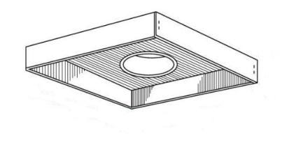 PLENUM RT D.160MM 225X225MM          11053583 ALDES FRANCE  [11053583]