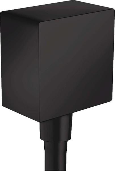 RACCORD FIXFIT SQUARE NOIR MAT       26455670 HANSGROHE  [26455670]