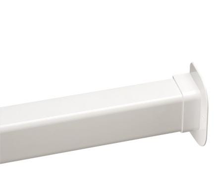 SORTIE DE MUR BLANC 140X90MM   WHITE-140CMURO IMPERIALE GMBH-SAGL  [WHITE-140CMURO] 
