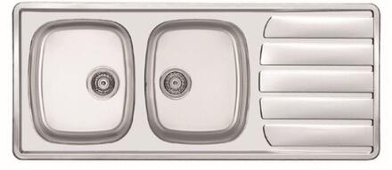 EVIER A ENCASTRER REVERSIBLE - ZOOM - Inox 18/10