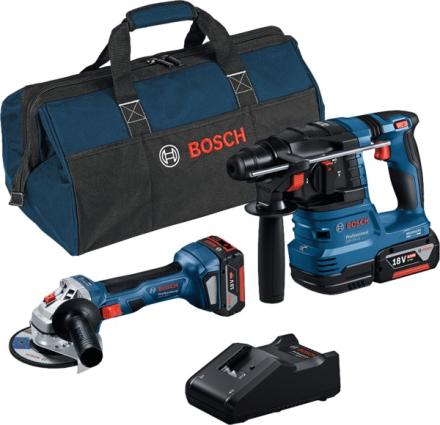 KIT 2 OUTIL 18V MEUL.ANG.+MART.PER 0615A50037 BOSCH ELECTROPORTATIF  [0615A50037]