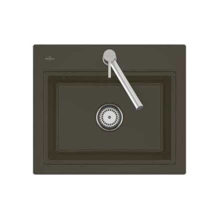 EVIER SUBWAY STYLE 60 S FLAT STON.WH 33661FRW VILLEROY BOCH  [33661FRW]