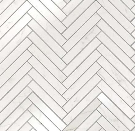 CAR. MARVEL CARRARA PURE HERRINGBONE WAL 9SHC