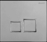 SQUARE - Plaque de commande  double touche
