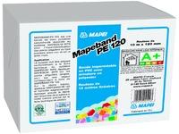 MAPEBAND PE 120 - Tissu polyester caoutchouté pour l'imperméabilisation des jonctions entre mur et sol, associé au système Mapegum WPS
